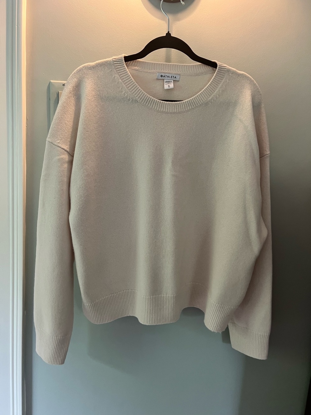 Athleta soft cotton sweater